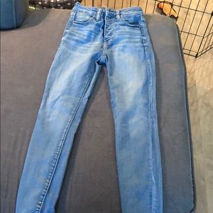 Super high rise jean